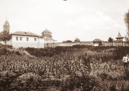Mănăstirea Vizantea din Vrancea la 1900 Poza 92909
