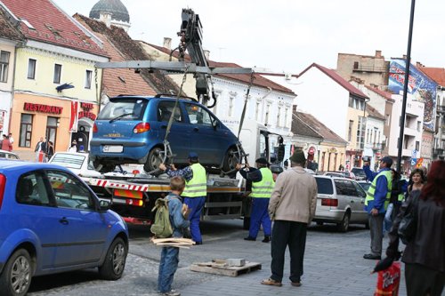 Maşinile vor fi ridicate doar dacă încurcă traficul Poza 93111