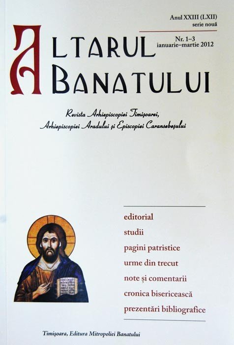 Un nou număr al revistei „Altarul Banatului“ Poza 93422