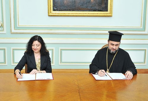 Protocol de colaborare între Patriarhie şi Medas Poza 93576