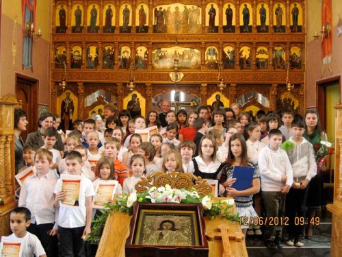 Sfântul Onufrie, sărbătorit de copiii clujeni Poza 93945