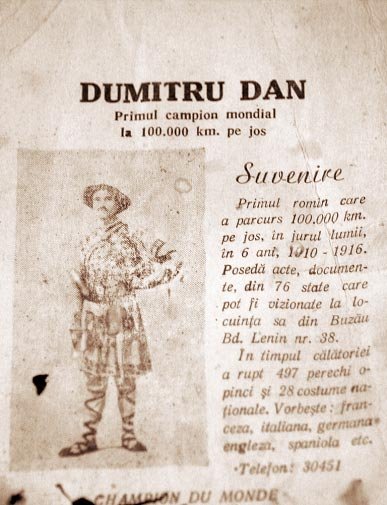 Dumitru Dan, românul care a înconjurat lumea în opinci Poza 94480