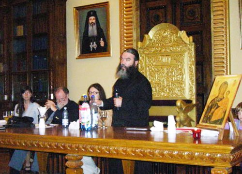 Doi americani convertiţi la Ortodoxie au conferenţiat la Iaşi Poza 89798
