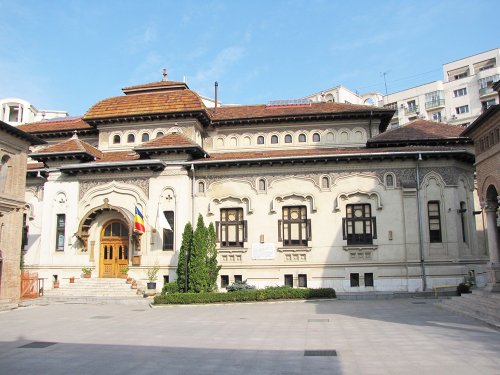 Slujbă de binecuvântare la Biblioteca Sfântului Sinod Poza 89360