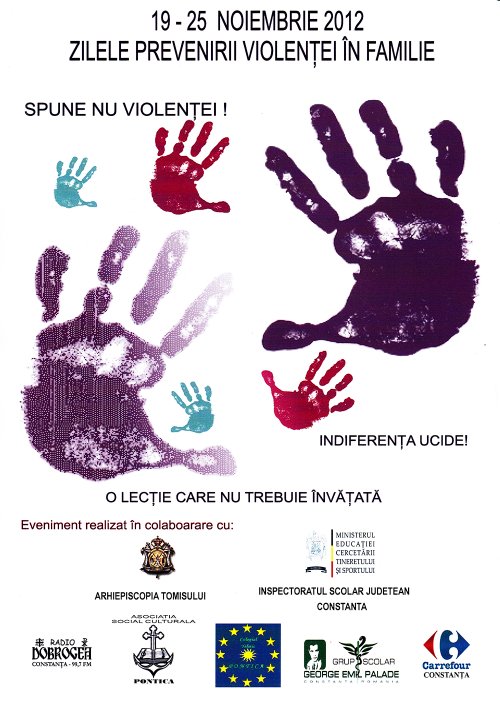 Zilele prevenirii violenţei în familie Poza 89038