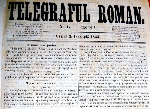 „Telegraful român“, apariţie neîntreruptă de 160 de ani Poza 88059