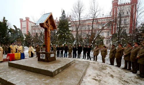 Sfinţire de troiţă la Brigada 15 Mecanizată „Podu Înalt“ - Iaşi Poza 87960