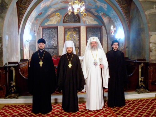 O delegaţie a Patriarhiei Moscovei în vizită la Patriarhia Română Poza 87282