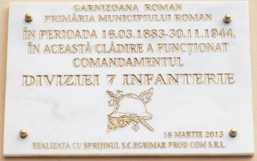 130 de ani de la înfiinţarea Diviziei 7 Infanterie din Roman Poza 87152