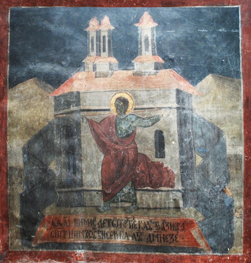 Un registru iconografic deosebit în pridvorul de la Biserica Icoanei Poza 87105