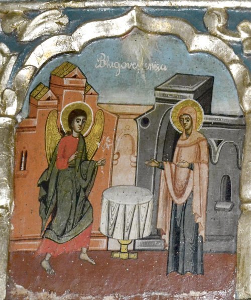 Reprezentări ale Bunei Vestiri în vechile biserici de lemn Poza 87043
