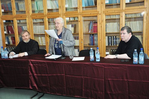 Lidia Stăniloae, la Facultatea de Teologie Ortodoxă din Iaşi Poza 86062