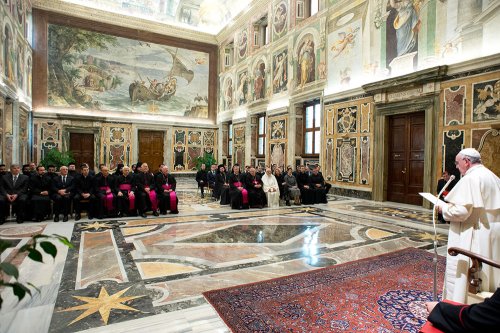 Studenţii ortodocşi de la Roma s-au întâlnit cu Papa Francisc Poza 81405
