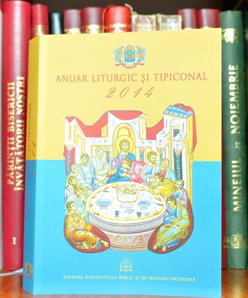 A apărut Anuarul liturgic şi tipiconal pentru 2014 Poza 81219
