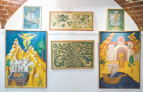 Expoziţie de artă murală la Facultatea de Teologie „Justinian Patriarhul“ Poza 81124