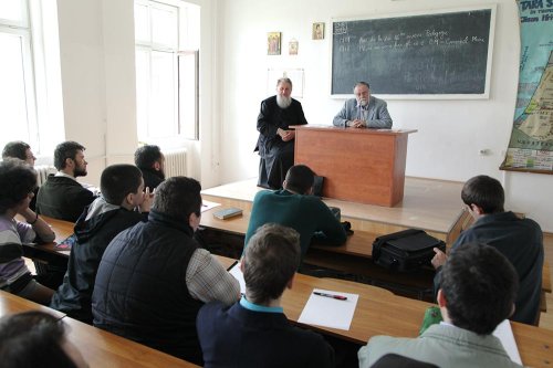 Martin Tamcke a vorbit studenţilor din Sibiu Poza 80043