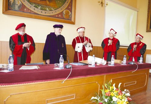 Părintele Urs von Arx, Doctor Honoris Causa la Sibiu Poza 78413