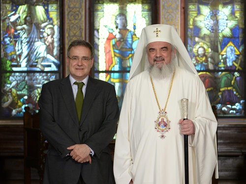 Noul ambasador al Franţei în vizită de prezentare la Patriarhia Română Poza 78234