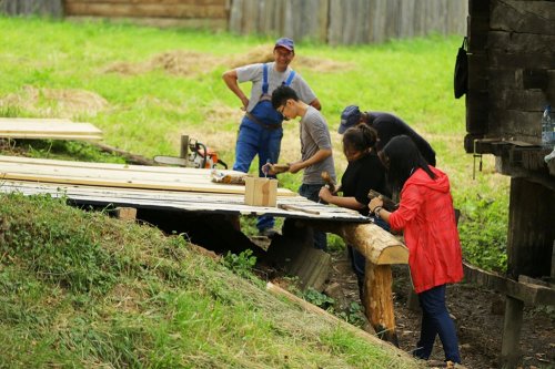 Studenţi din ţară şi străinătate, voluntari la Muzeul ASTRA Poza 77843