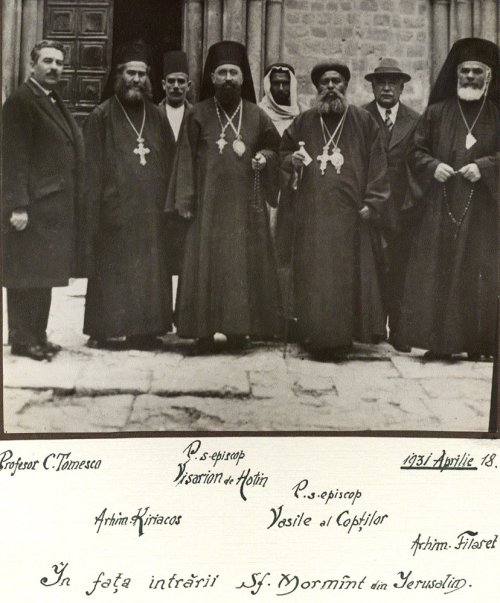 Mitropolitul Visarion Puiu, ctitor la Aşezămintele Româneşti din Ierusalim Poza 77243