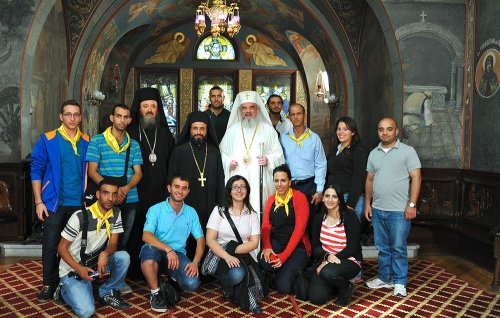 Grup de ortodocşi arabi în vizită la Patriarhia Română Poza 77053