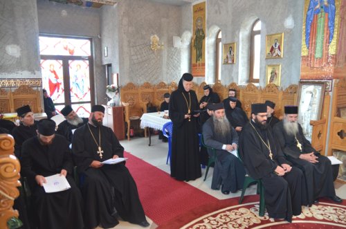 Sinaxă monahală în Episcopia Tulcii Poza 76573