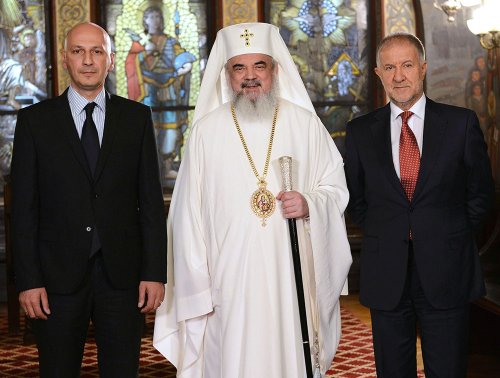 Preşedintele Agenţiei de stat pentru probleme religioase din Georgia în vizită la Patriarhia Română Poza 76522