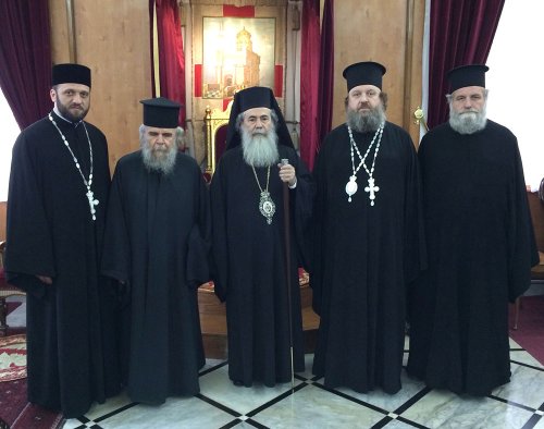 Preasfinţitul Timotei Prahoveanul a fost primit de Preafericitul Părinte Patriarh Teofil al III-lea Poza 75010