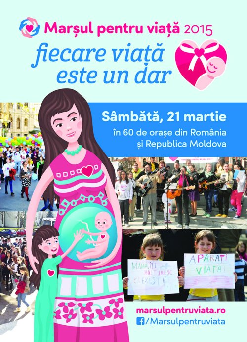 „Marşul pentru viaţă 2015. Fiecare viaţă este un dar“ Poza 73190