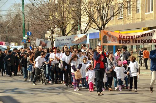 Marşul pentru viaţă la Timişoara, Arad şi Reşiţa Poza 73094