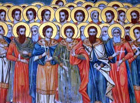 Sfinţii 45 de Mucenici din Nicopolea Armeniei; Sfinţii Mucenici Apolonie, Vianor şi Siluan Poza 70900