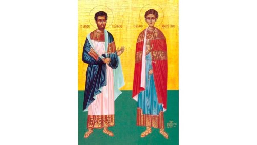 Sf. Mc. Fotie şi Anichit; Sf. Cuv. Palamon Poza 70277