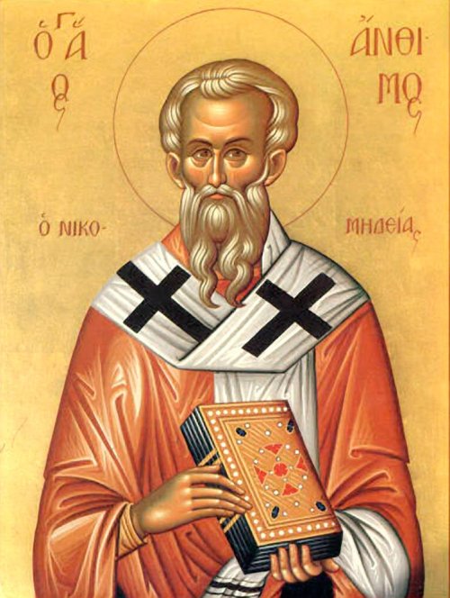 Sf. Sfinţit Mc. Antim, Episcopul Nicomidiei; Sf. Cuv. Teoctist