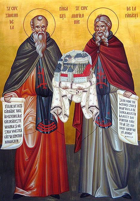 Înainte-prăznuirea Naşterii Maicii Domnului; Sf. Mc. Sozont; Sf. Cuv. Simeon şi Amfilohie  de la Pângăraţi Poza 69797