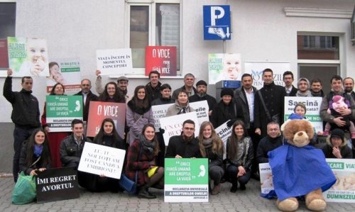 Campanie împotriva avorturilor, la Cluj-Napoca Poza 69399