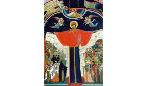 Acoperământul Maicii Domnului; Sf. Ap. Anania; Sf. Cuv. Roman Melodul; Sf. Cuv. Iosif şi Chiriac de la Bisericani Poza 69295