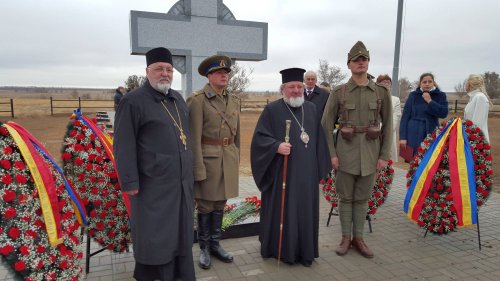 A fost inaugurat cimitirul militarilor români căzuţi la Stalingrad Poza 68555