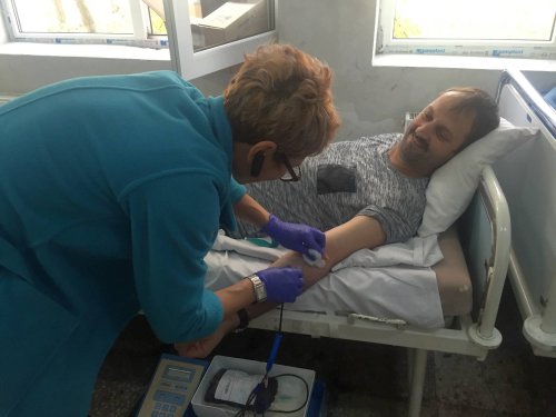 Acțiune de donare de sânge la Moldova Nouă Poza 68114