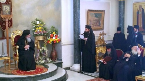 Patriarhul Teofil al Ierusalimului a sărbătorit  un deceniu de patriarhat Poza 68013