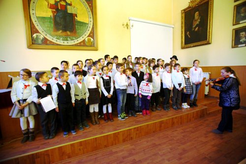 Serbare la Sibiu cu elevii din centrele parohiale Poza 67535