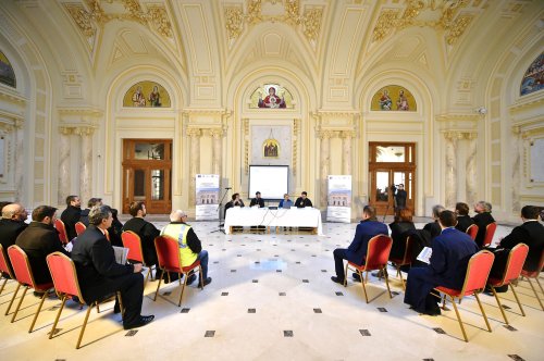 Proiectul de restaurare, consolidare şi protecţie a Palatului Patriarhiei, conferință de informare Poza 67348
