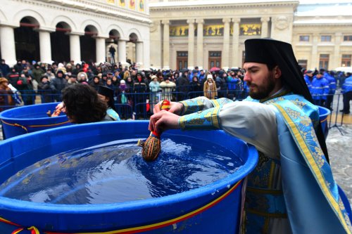 Binecuvântarea Iordanului la Catedrala Patriarhală Poza 67142