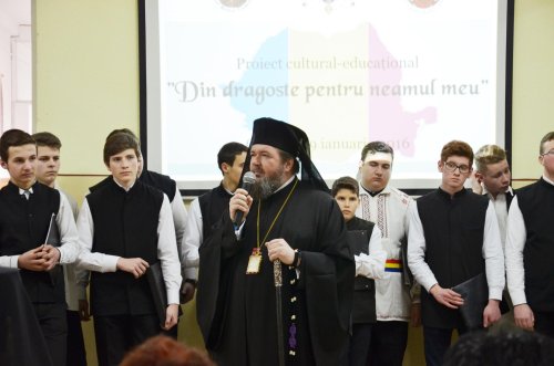 Proiect cultural-educațional la Liceul Ortodox orădean Poza 65823