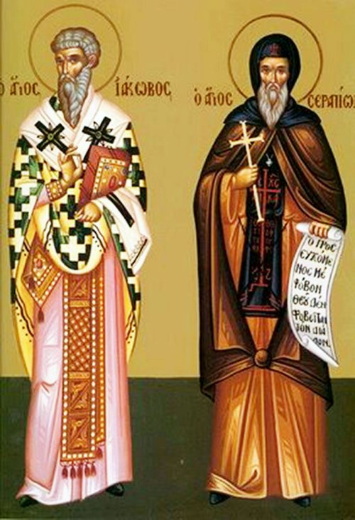Sfântul Ierarh Iacob Mărturisitorul; Sfântul Cuvios Serapion Poza 63197