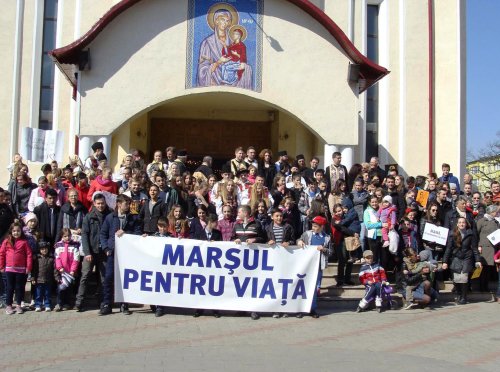 „Marşul pentru Viaţă” la Bistriţa Poza 63054