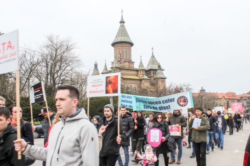 Marșul pentru viață la Timișoara și Reșița Poza 62656