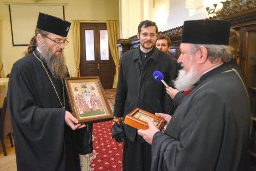 Pelerini ucraineni la Patriarhia Română Poza 62678