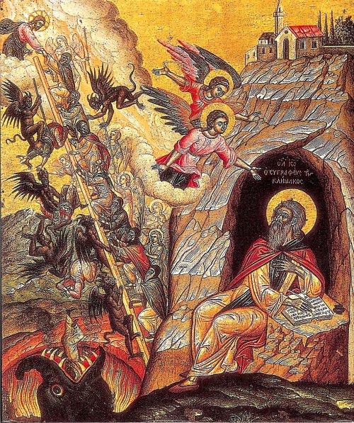 Sfântul Cuvios Ioan Scărarul; Sfânta Euvula, mama Sfântului Pantelimon Poza 62675