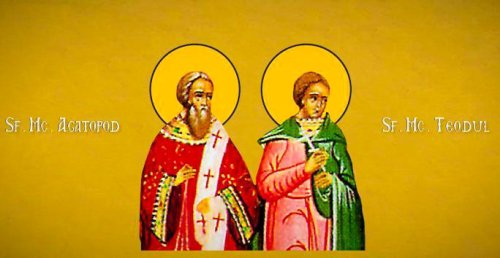 Sfinţii Mucenici Teodul şi Agatopod; Sfântul Mucenic Victorin şi cei împreună cu el Poza 62376