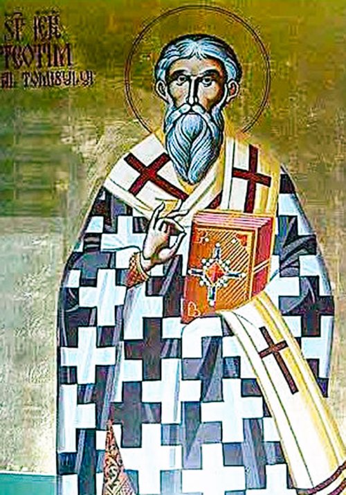 † Sfântul Ierarh Teotim, Episcopul Tomisului; Sfântul Cuvios Teodor Trihina Poza 61569